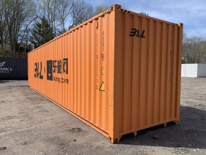 NUEVO CONTENEDOR  MARÍTIMO DE 40 PIES HIGH-CUBE "ONE TRIP"