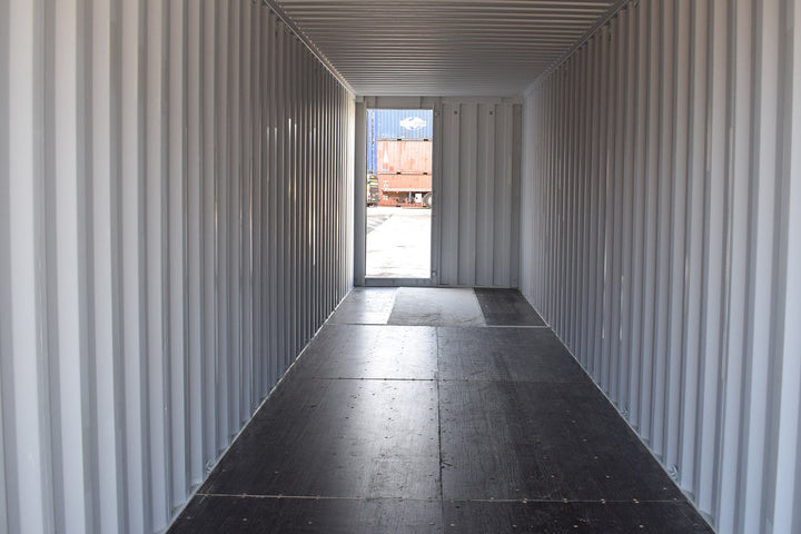 Contenedor de 40 pies High-cube de tres puertas