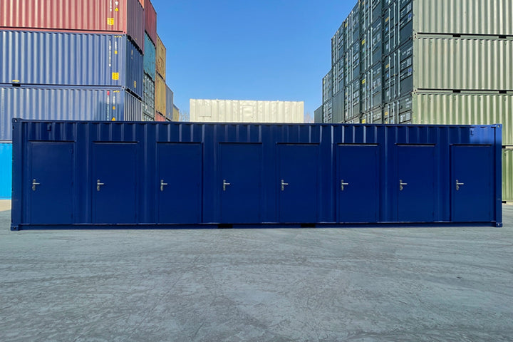Contenedor de 40 pies High-cube 8 puertas para hombre