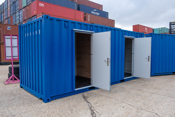 Contenedor de 20 pies 2 puertas de hombre
